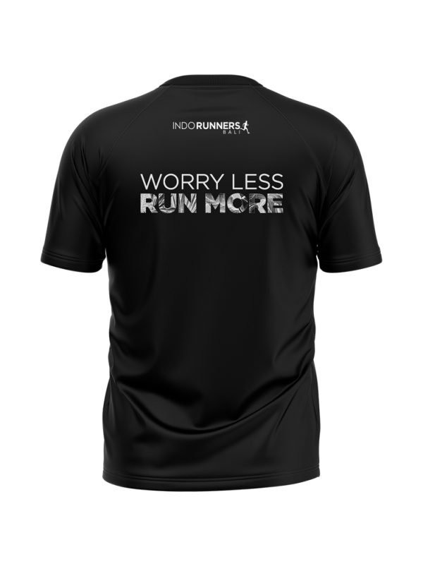 Men IRB Worry Less Run More Tee - Image 4