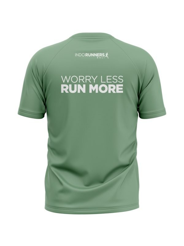 Men IRB Worry Less Run More Tee - Image 2