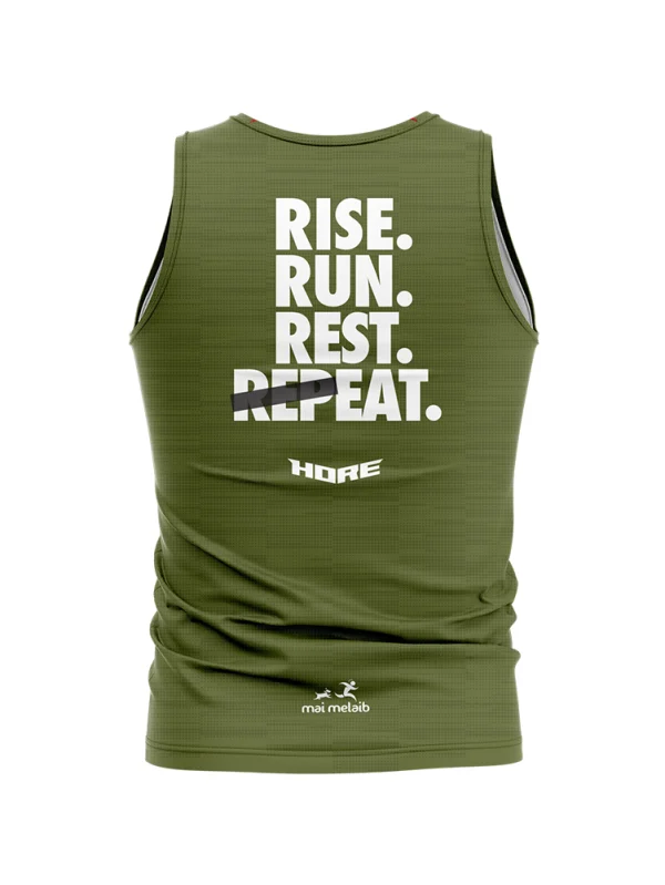 Men Hore Lines Singlet - Image 8