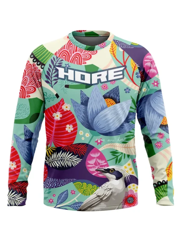 Men Hore Blossom Pa24dise Long Sleeve