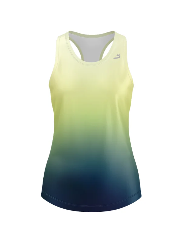 Women Linear Green Dash