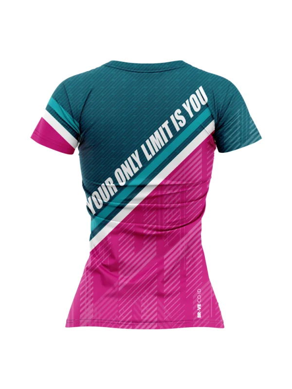 Women Runon Tosca Pink Tee - Image 2