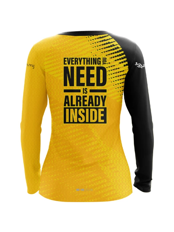 Women RUNON Banana Edition 2024 Long Sleeve - Image 2