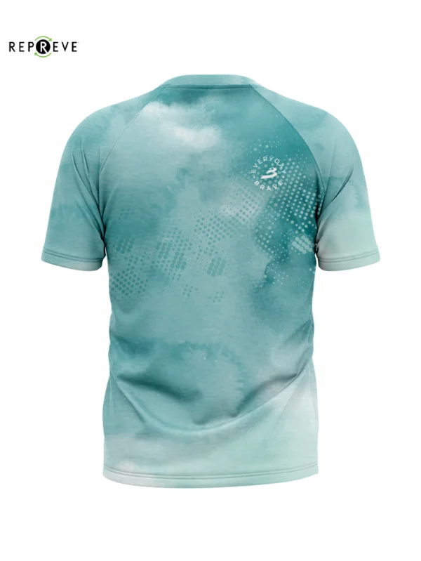 Men Brave Teal Cosmic 25 Tee - Image 2